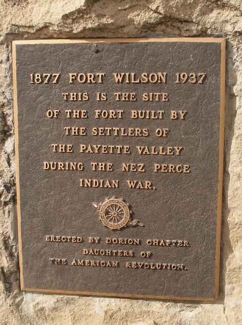 Fort Wilson Marker